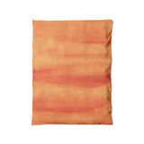 Ophelia Watercolor Fire Orange Balayage in Twin (68" x 88") Size