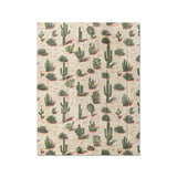 Desert Cacti in Twin (68" x 88") Size