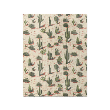 Desert Cacti in Twin (68" x 88") Size