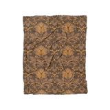Agnes Umber Brown in Twin (68" x 88") Size
