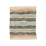 Delsin Blue & Orange in Twin (68" x 88") Size