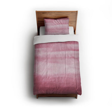 Jacinda Watercolor Pink Ombre in Twin (68" x 88") Size