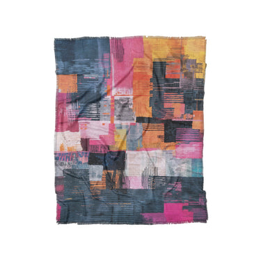 Heidi Blue & Purple in Twin (68" x 88") Size