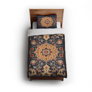 Baldwin Navy & Red in Twin (68" x 88") Size