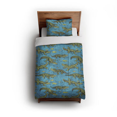 Gator Swamp in Twin (68" x 88") Size
