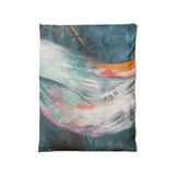 Triton Navy Polychrome in Twin (68" x 88") Size