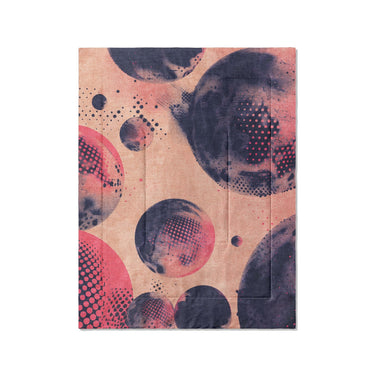 Spumante Pink & Purple in Twin (68" x 88") Size