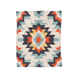 Dakota Blue & Orange in Twin (68" x 88") Size
