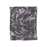 Acid Burn Purple & Green in Twin (68" x 88") Size