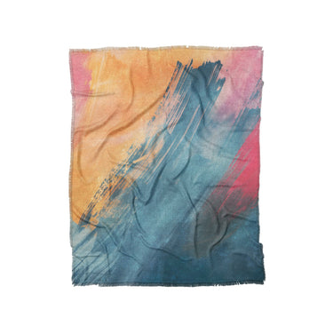 Eloise Blue & Pink in Twin (68" x 88") Size