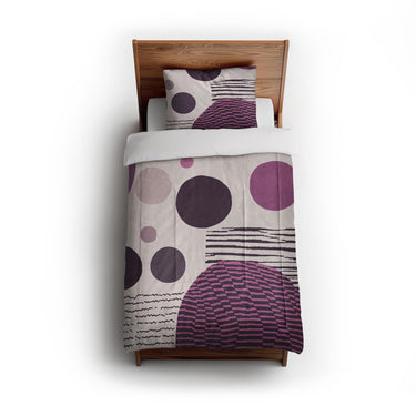 Charl Violet in Twin (68" x 88") Size