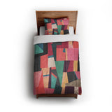 Baxter Pink Multicolor in Twin (68" x 88") Size