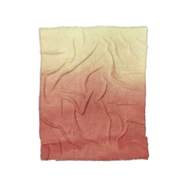 Kieran Watercolor Peach Ombre in Twin (68" x 88") Size