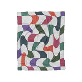 Twyla Checkered Multicolor in Twin (68" x 88") Size