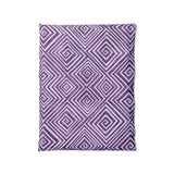 Hoffman Purple in Twin (68" x 88") Size