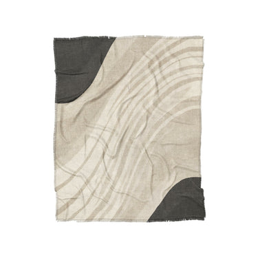 Elowin Ivory & Black in Twin (68" x 88") Size