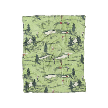 Out on the Links in Twin (68" x 88") Size