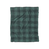 Buffalo Plaid Deep Teal in Twin (68" x 88") Size