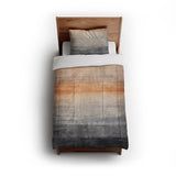 Ruidoso Navy & Burnt Orange in Twin (68" x 88") Size