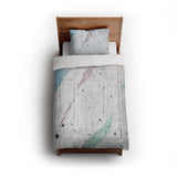 Stephanie Cool Splatter in Twin (68" x 88") Size