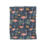 Flamingo Paradise in Twin (68" x 88") Size