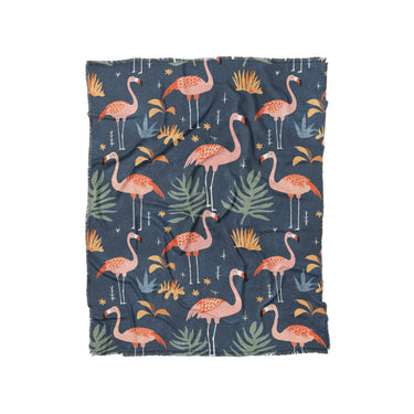 Flamingo Paradise in Twin (68" x 88") Size
