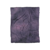 Andromeda Watercolor Purple & Blue in Twin (68" x 88") Size