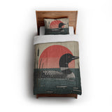 Sunset Loon in Twin (68" x 88") Size
