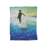 Hawaii Surfer by Charles Bartlett in Twin (68" x 88") Size
