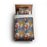 Tropical Cheetahs in Twin (68" x 88") Size
