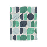 Otto Turquoise in Twin (68" x 88") Size