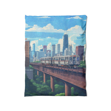 Chicago Metro in Twin (68" x 88") Size