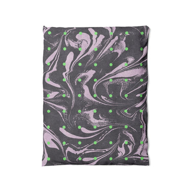 Acid Burn Purple & Green in Twin (68" x 88") Size