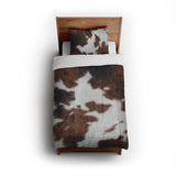 Cowhide Print in Twin (68" x 88") Size