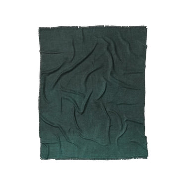 Keanu Watercolor Deep Teal Ombre in Twin (68" x 88") Size