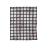 Wallace Plaid Navy & Red in Twin (68" x 88") Size