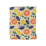 Pamplemousse and Bay Leaf in Twin (68" x 88") Size