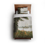 Old Hemlocks by Louis K Harlow in Twin (68" x 88") Size