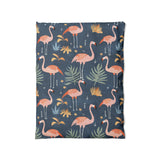 Flamingo Paradise in Twin (68" x 88") Size