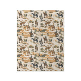 Desert Cowboys in Twin (68" x 88") Size