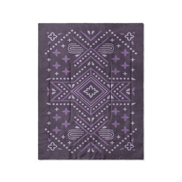 Durand Royal Purple in Twin (68" x 88") Size