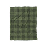 Buffalo Plaid Dark Olive in Twin (68" x 88") Size