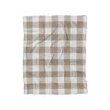 Buffalo Plaid Light Cedar Brown in Twin (68" x 88") Size