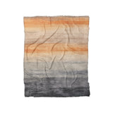 Ruidoso Navy & Burnt Orange in Twin (68" x 88") Size