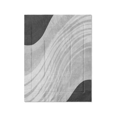 Elowin Greyscale in Twin (68" x 88") Size