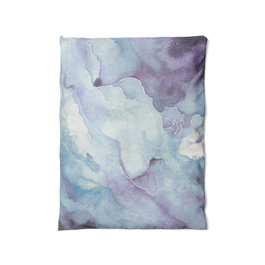 Zephyr Watercolor Blue & Purple in Twin (68" x 88") Size