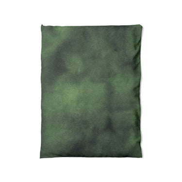 Andromeda Watercolor Navy & Kelly Green in Twin (68" x 88") Size