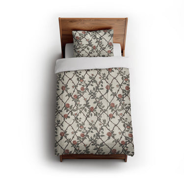 Rose Lattice in Twin (68" x 88") Size
