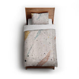 Stephanie Ivory Polychrome in Twin (68" x 88") Size