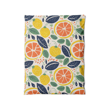 Pamplemousse and Bay Leaf in Twin (68" x 88") Size